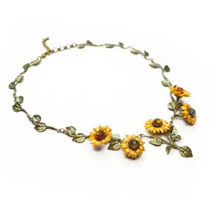 Van Gogh Michael Michaud® Ketting Zonnebloemen