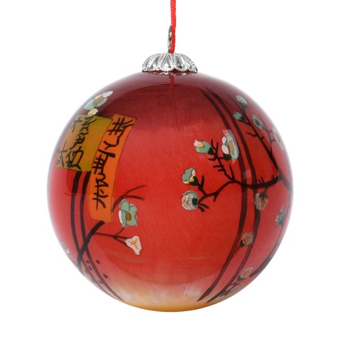 Van Gogh Glazen kerstbal Pruimenboom