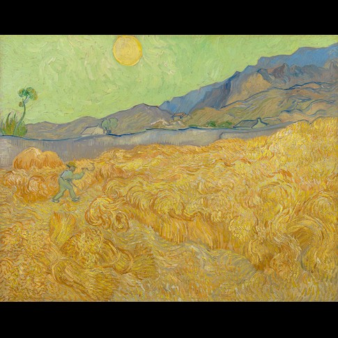 Van Gogh Giclée, Korenveld met maaier