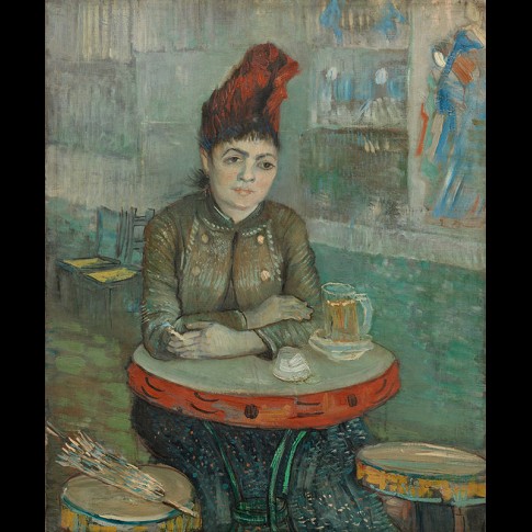 Van Gogh Giclée, In het café: Agostina Segatori in Le Tambourin