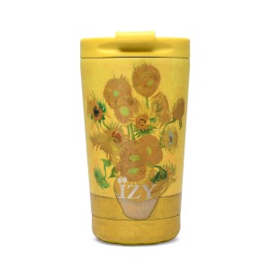 IZY Bottles Thermosbeker Zonnebloemen