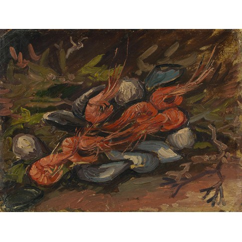 Van Gogh Giclée, Garnalen en mosselen