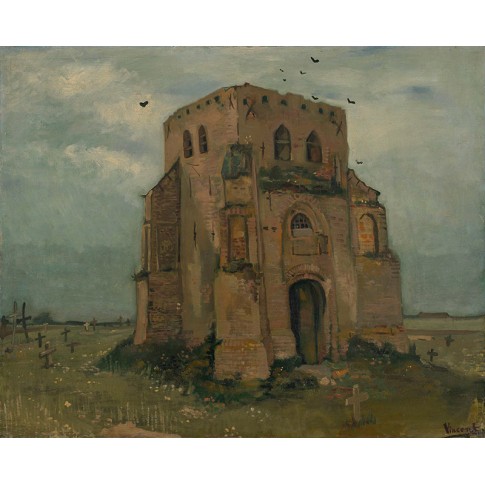Van Gogh Giclée, Oude kerktoren te Nuenen