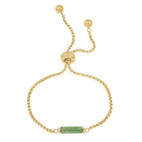 Van Gogh Gemstone armband aventurijn groen, door Ellen Beekmans®