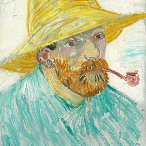 Van Gogh Giclée, Zelfportret met pijp en strohoed