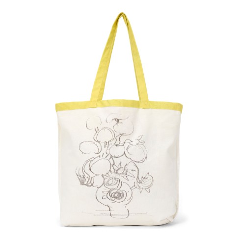 Reversible shopper Zonnebloemen
