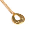 Van Gogh Irissen Ketting met hanger 22kt goud verguld, door Erwin Pearl®