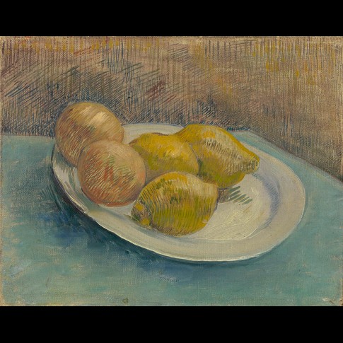 Van Gogh Giclée, Schotel met citrusvruchten