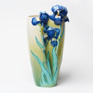 Van Gogh Franz Collection® Porseleinen vaas Irissen
