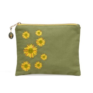 Van Gogh Etui met Zonnebloemen borduursel